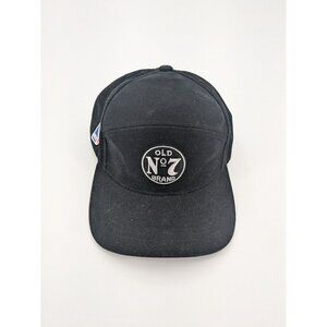 Jack Daniels Old No. 7 Brand Whiskey NBA Licensed Basketball Hat Black Suede Cap